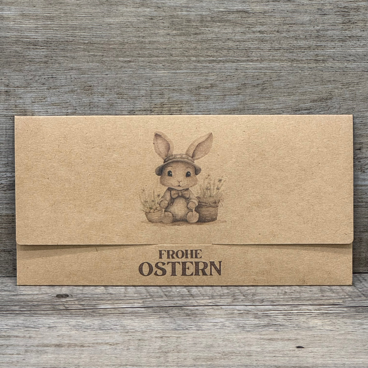 Gutscheinverpackung Frohe Ostern, 5 Stück