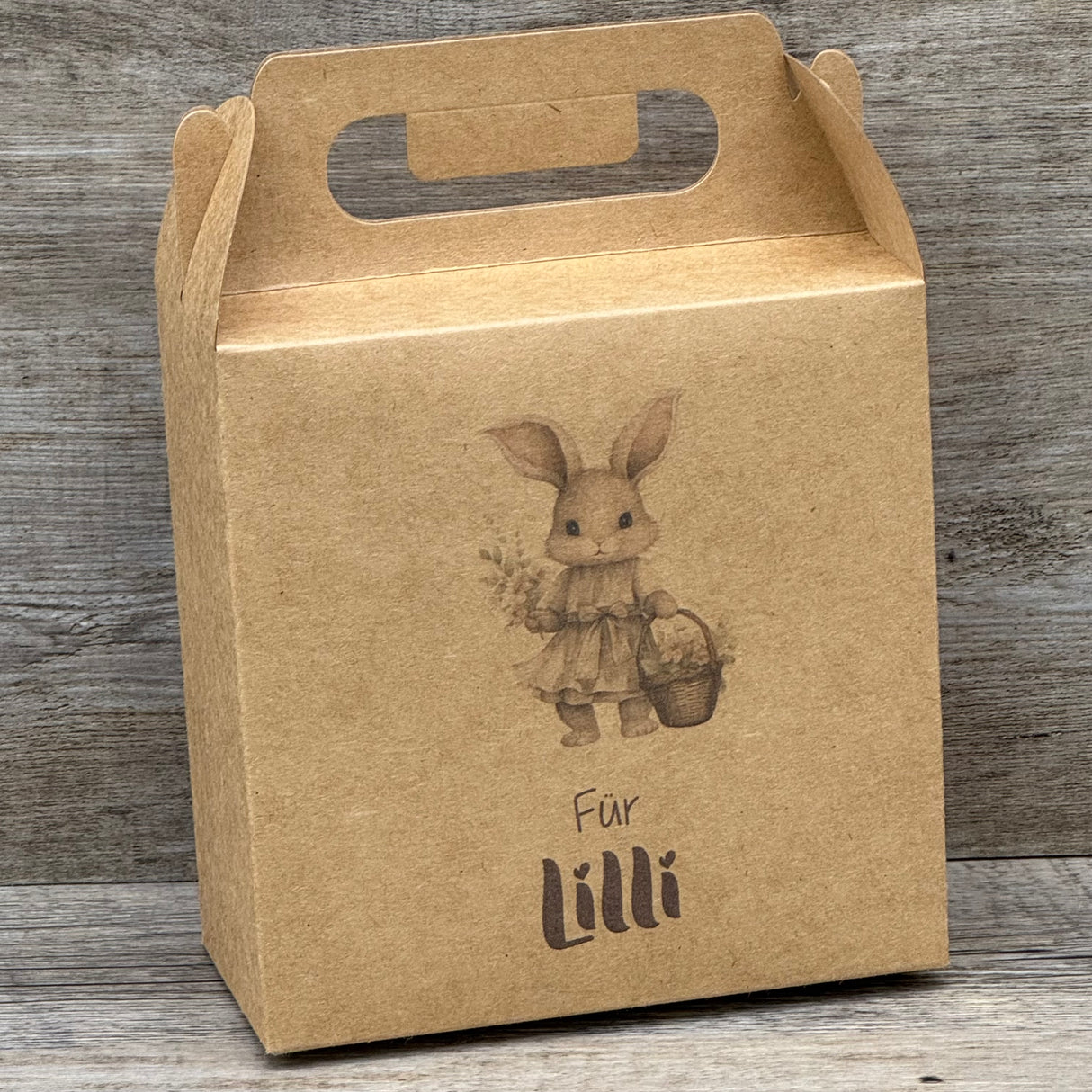 Giebelverpackung klein, Frohe Ostern, 5 Stück