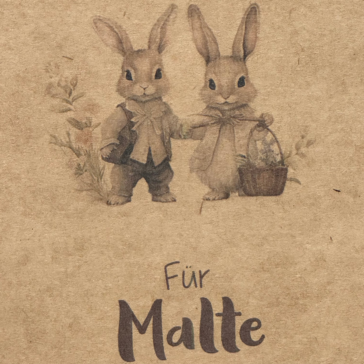 Giebelverpackung groß, Frohe Ostern, 5 Stück