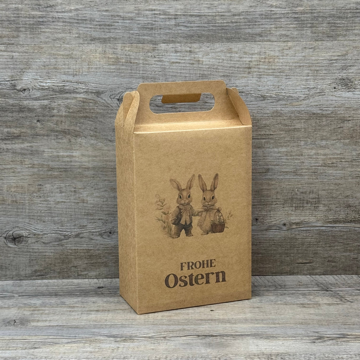 Giebelverpackung groß, Frohe Ostern, 5 Stück