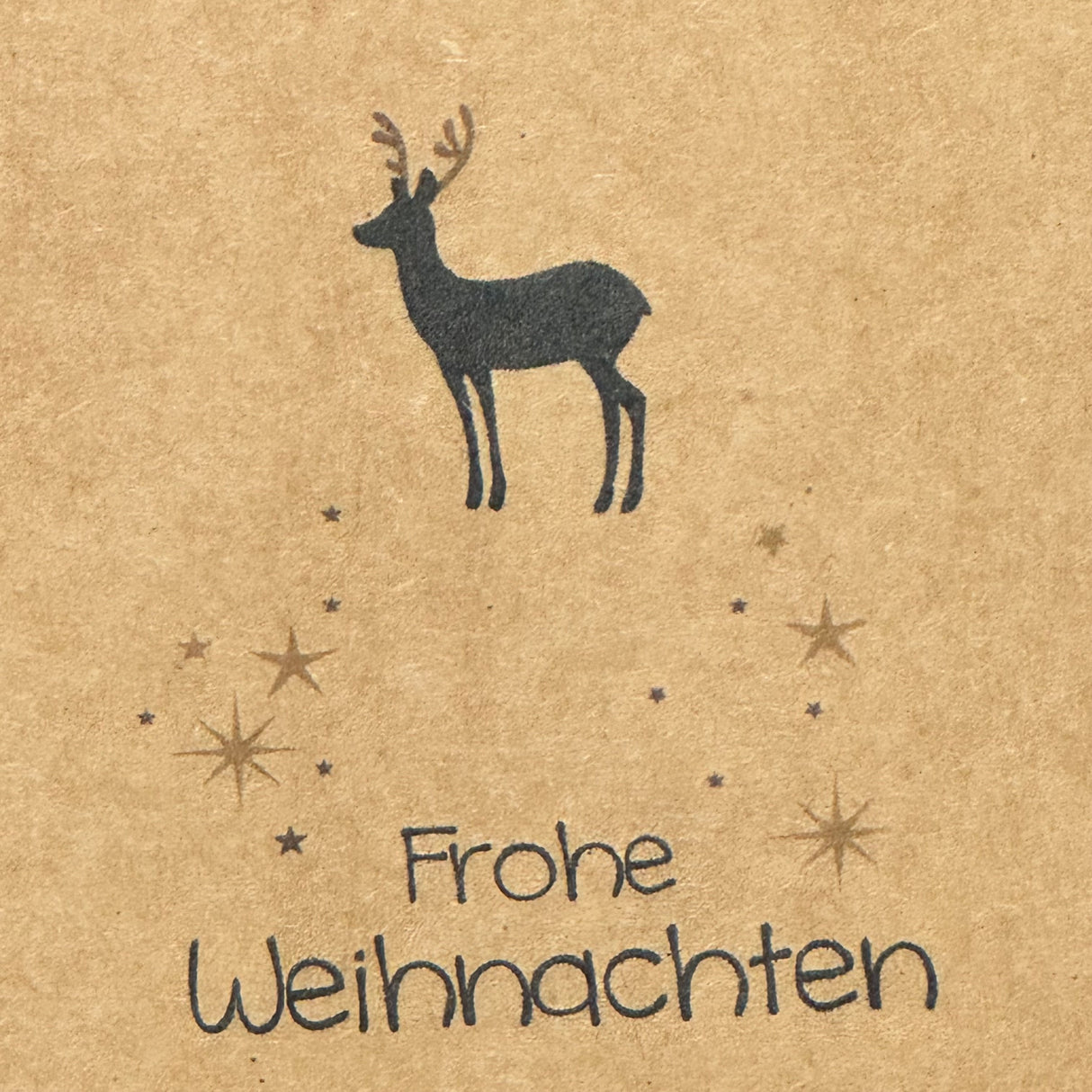 Giebelverpackung groß - Weihnachten, 5 Stück