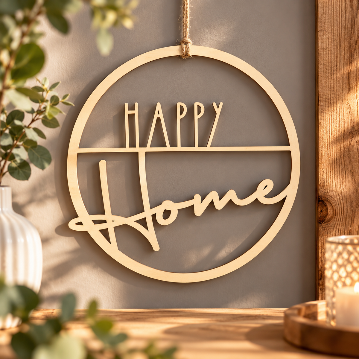 Deko Ring - Happy Home