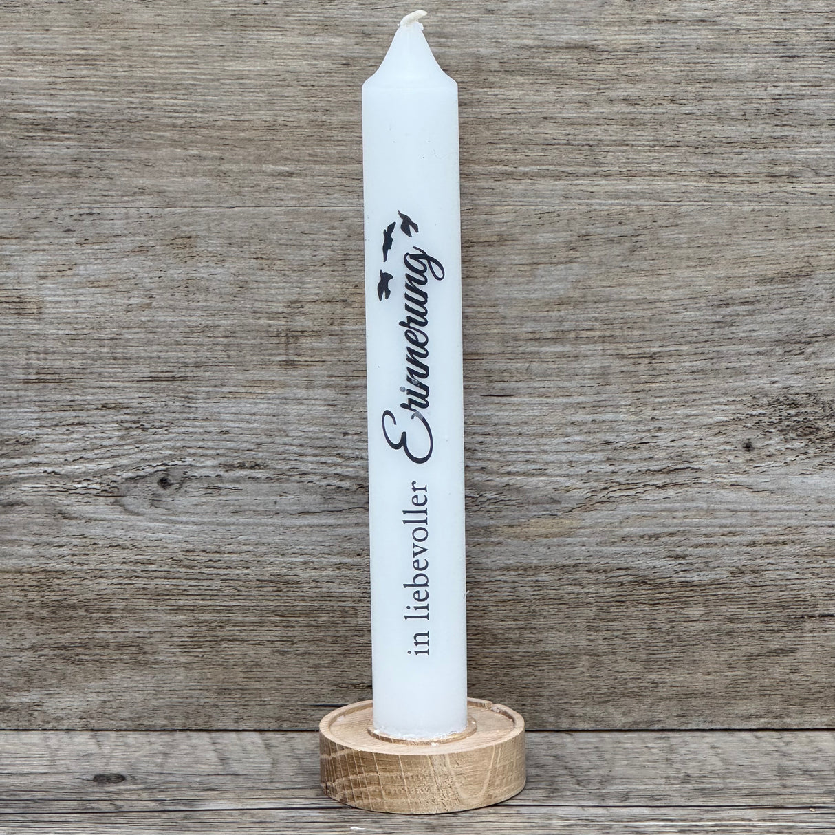 Stabkerze, In liebevoller Erinnerung
