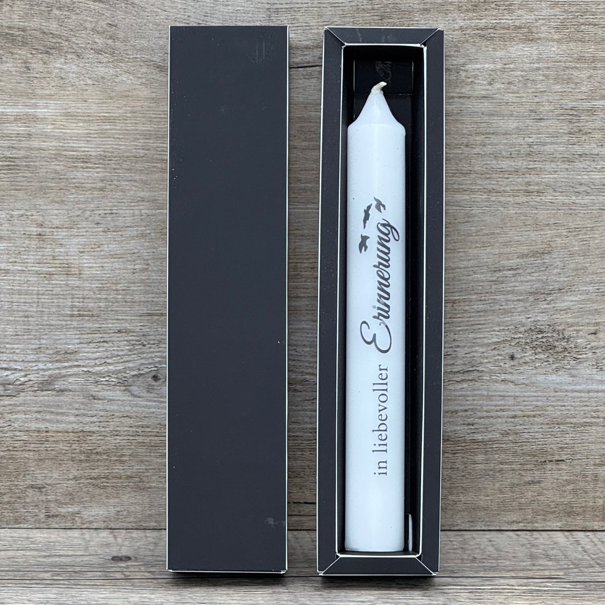 Stabkerze, In liebevoller Erinnerung