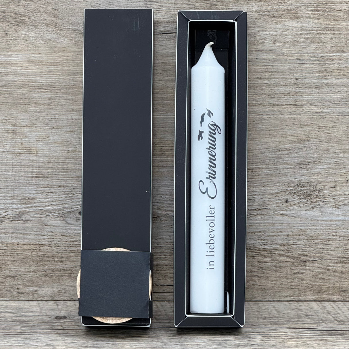 Stabkerze, In liebevoller Erinnerung