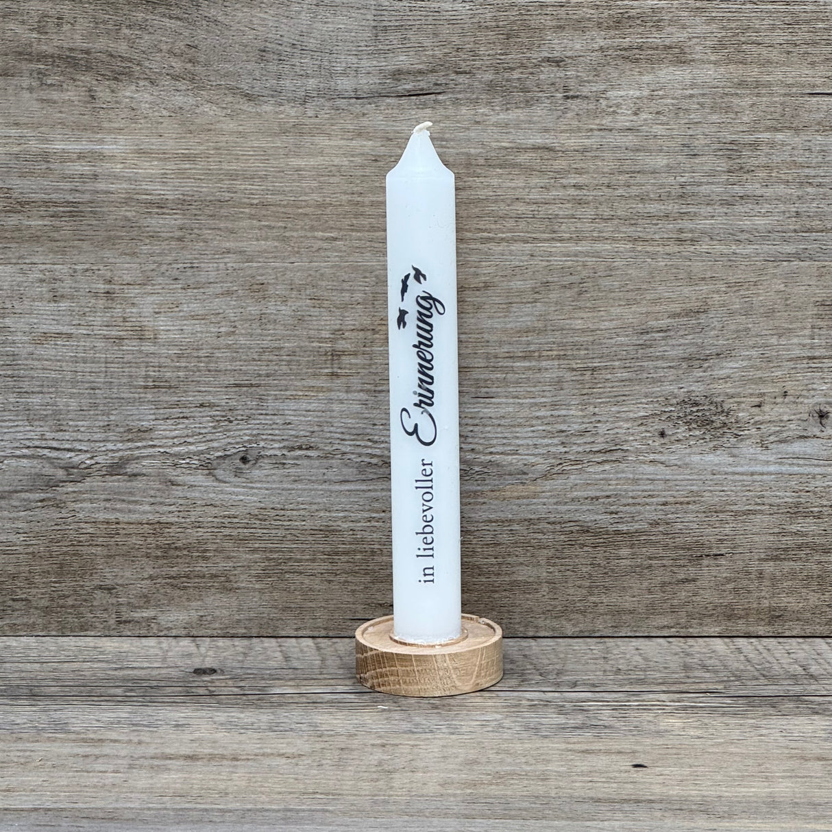 Stabkerze, In liebevoller Erinnerung