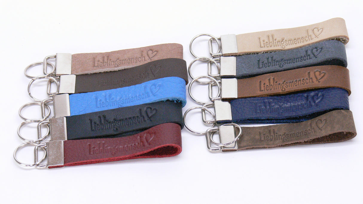 Schlüsselband Lieblingsmensch personalisierbar