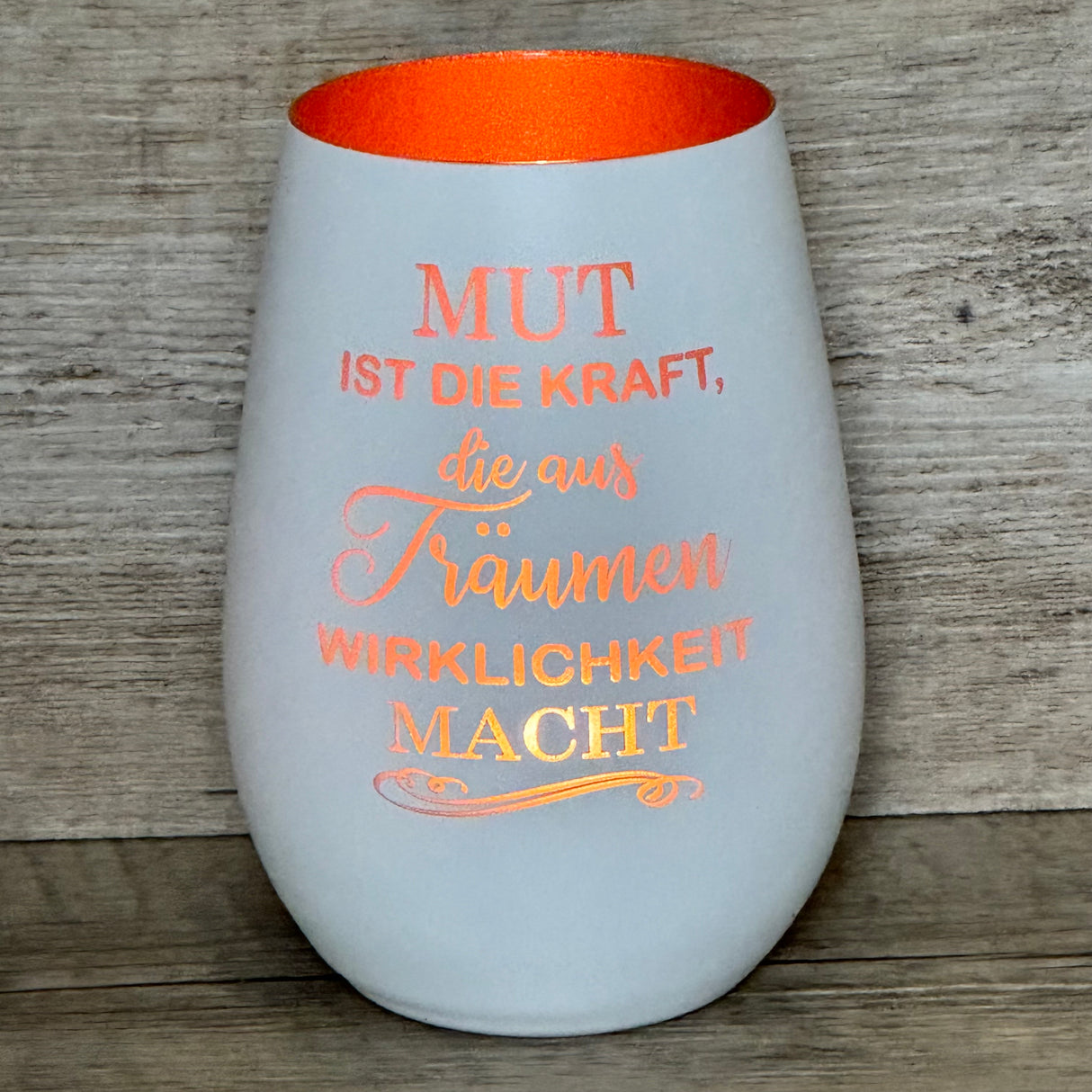 Deko Light - Mut ist die Kraft