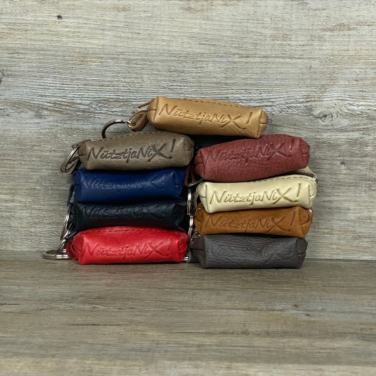 Schlüsseltasche Nützt ja nix, personalisierbar