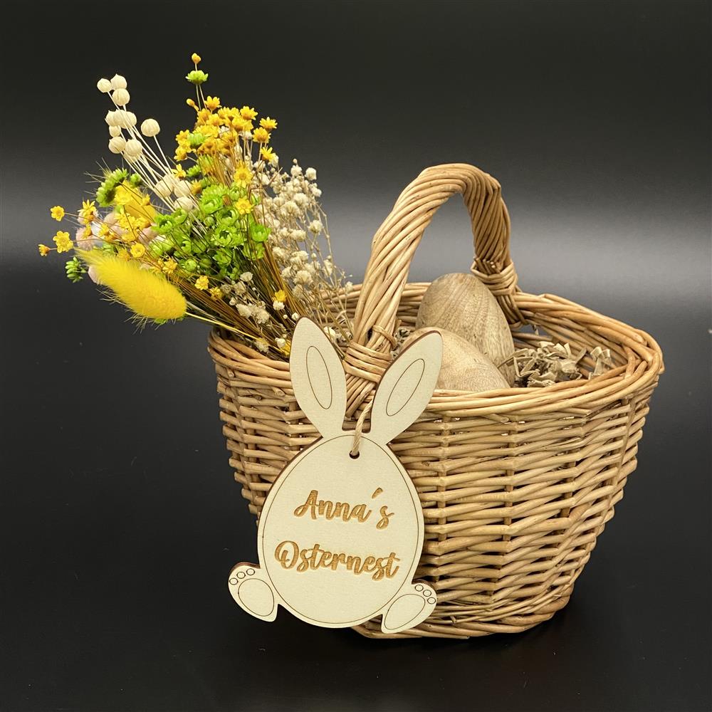 Osterkorb, personalisiert