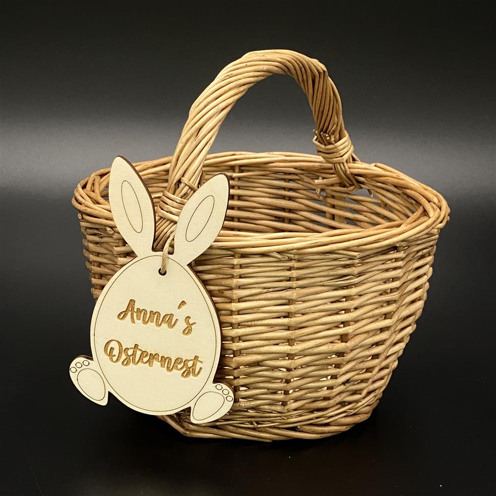 Osterkorb, personalisiert
