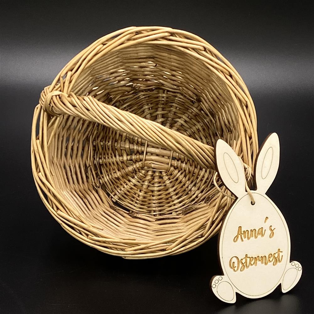 Osterkorb, personalisiert