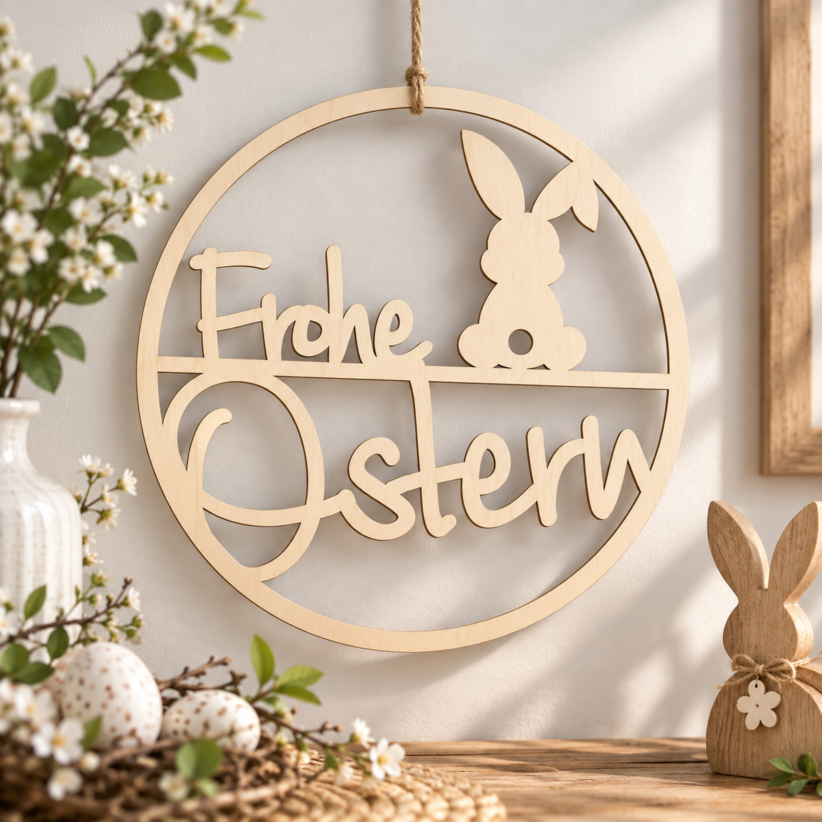 Deko Ring - Frohe Ostern