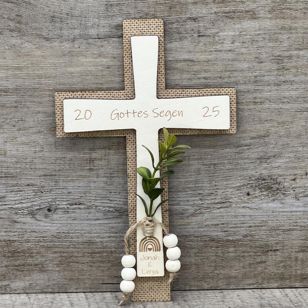 Palmkreuz, personalisiert