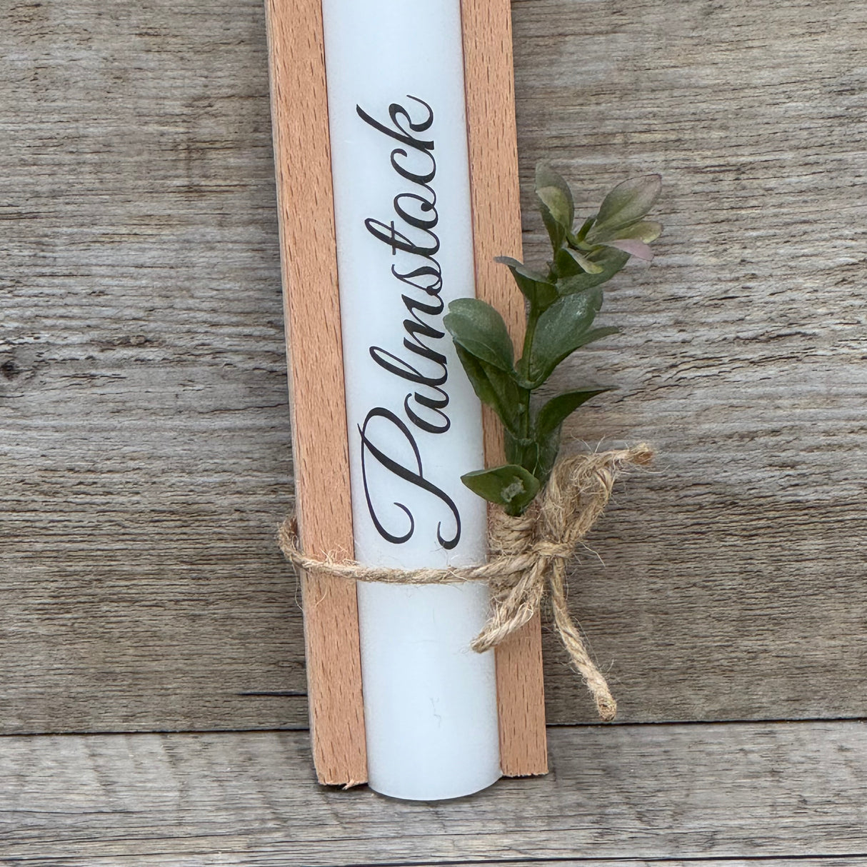 Palmstock, personalisiert