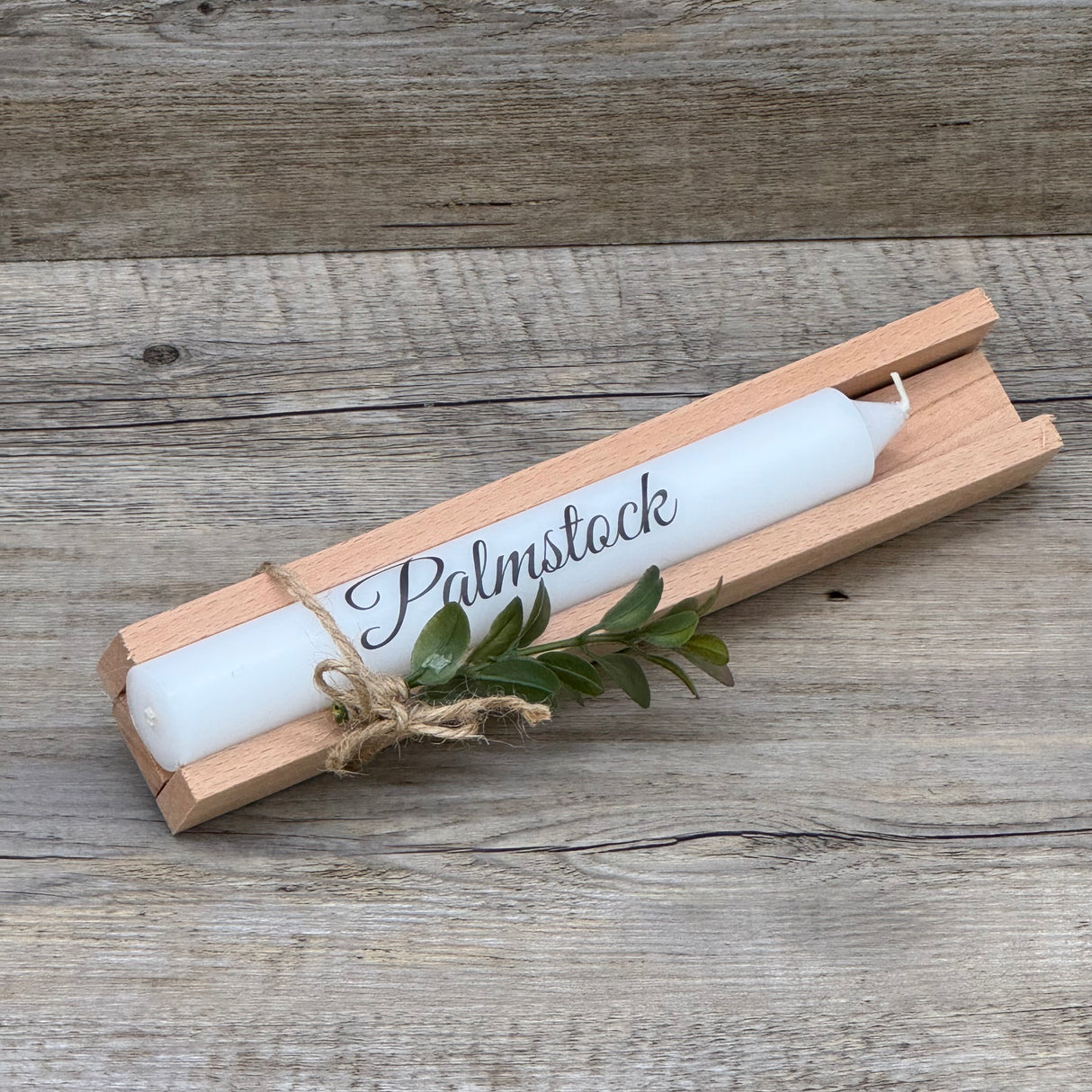 Palmstock, personalisiert