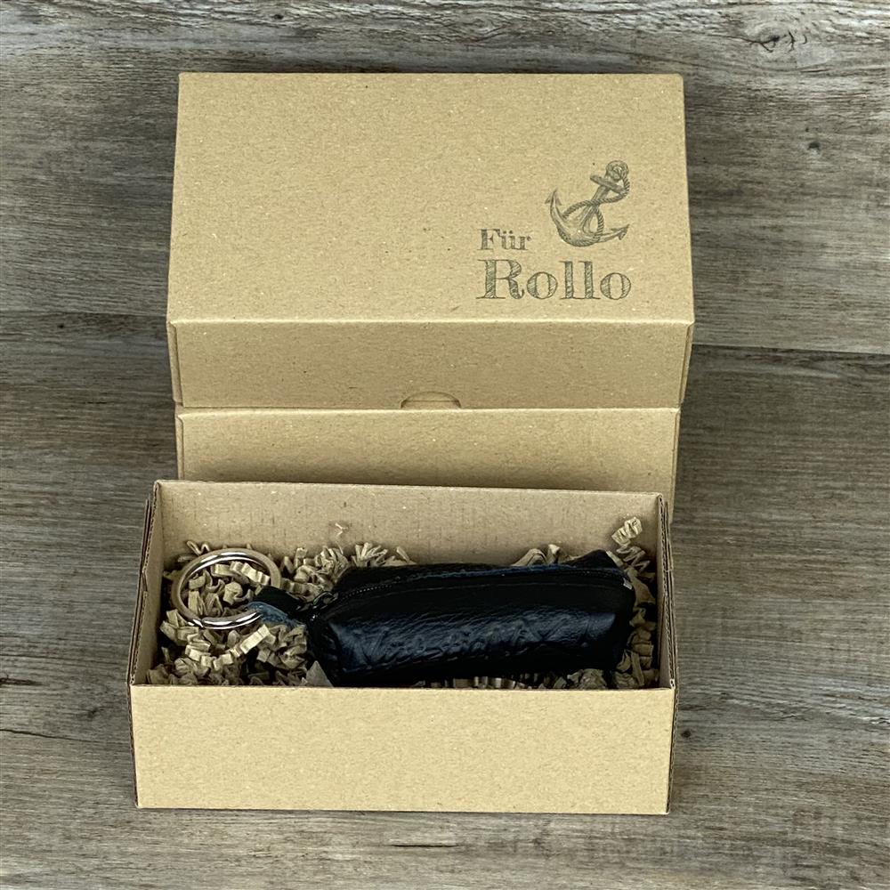 Schlüsseltasche Nützt ja nix, personalisierbar