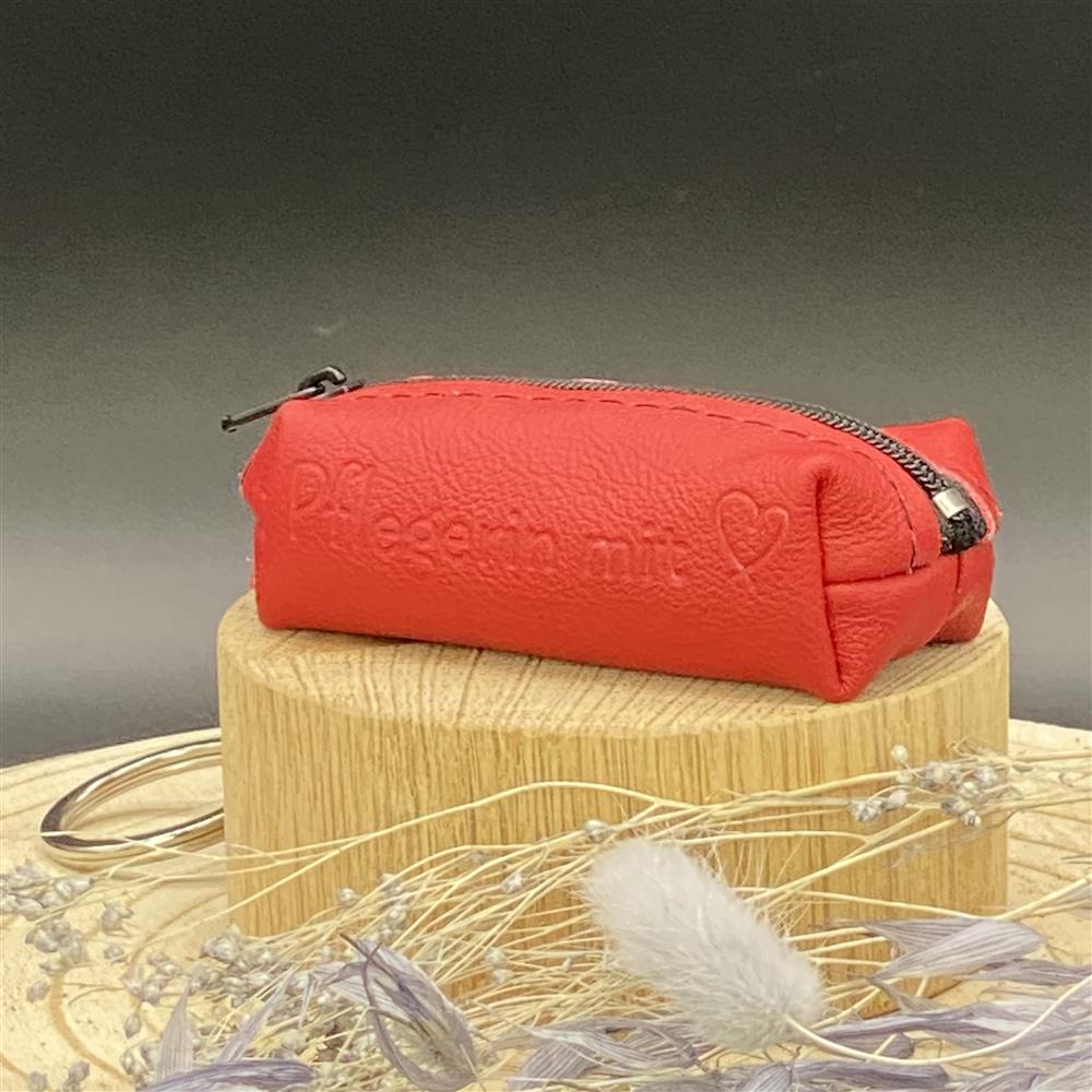 Schlüsseltasche Pfleger / Pflegerin mit Herz,