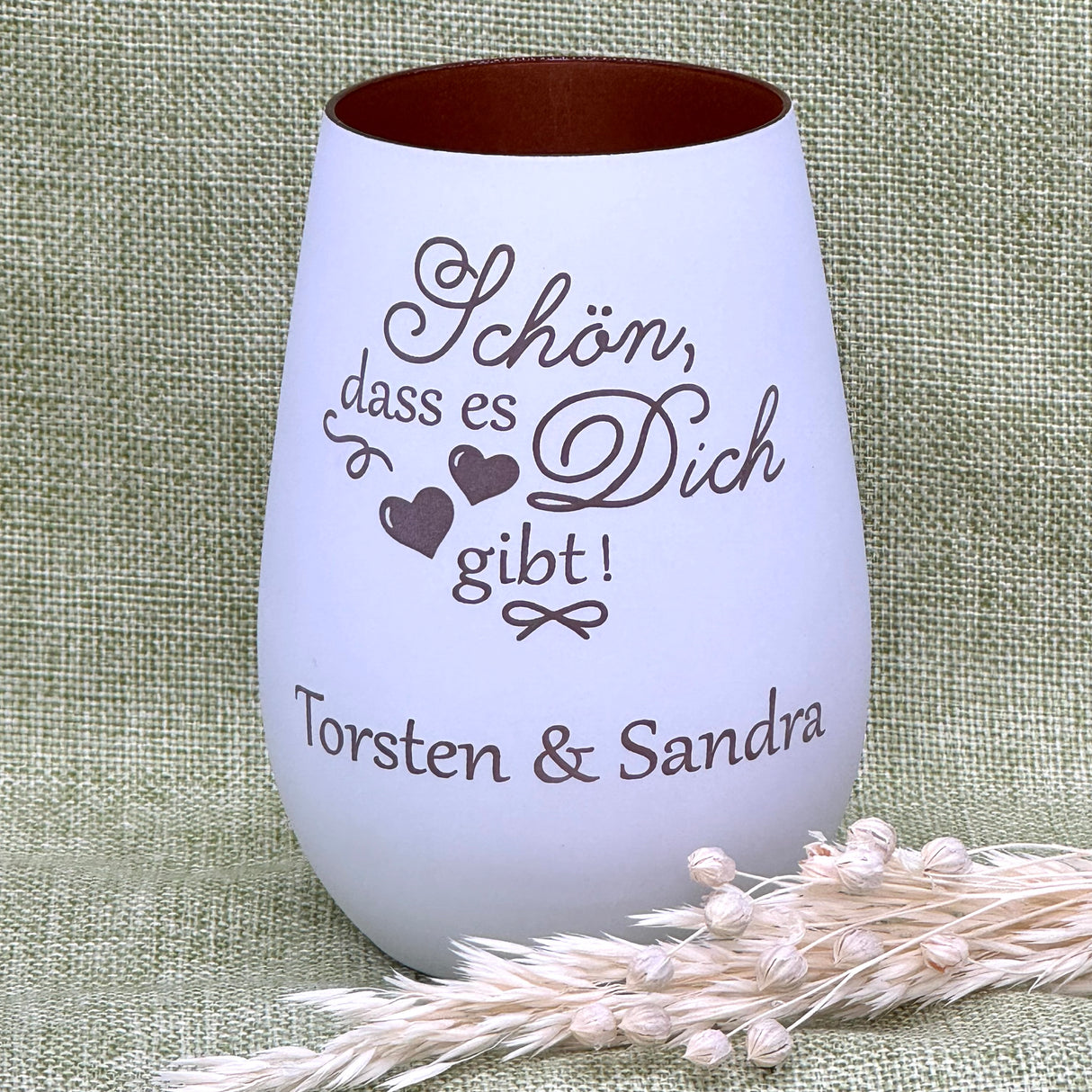 Deko Light - Schön, dass es dich gibt, personalsierbar