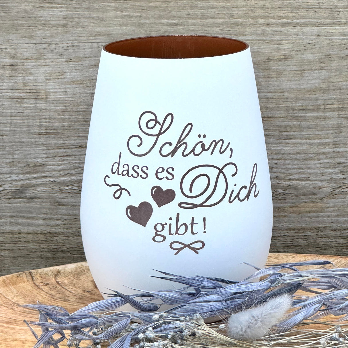 Deko Light - Schön, dass es dich gibt, personalsierbar