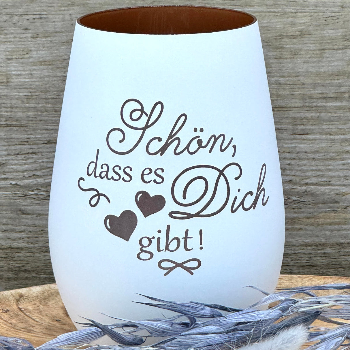 Deko Light - Schön, dass es dich gibt, personalsierbar