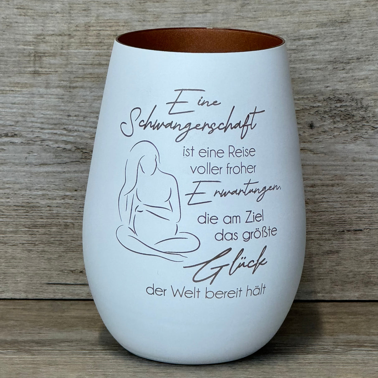 Deko Light - Schwangerschaft (Silhouette), personalisierbar