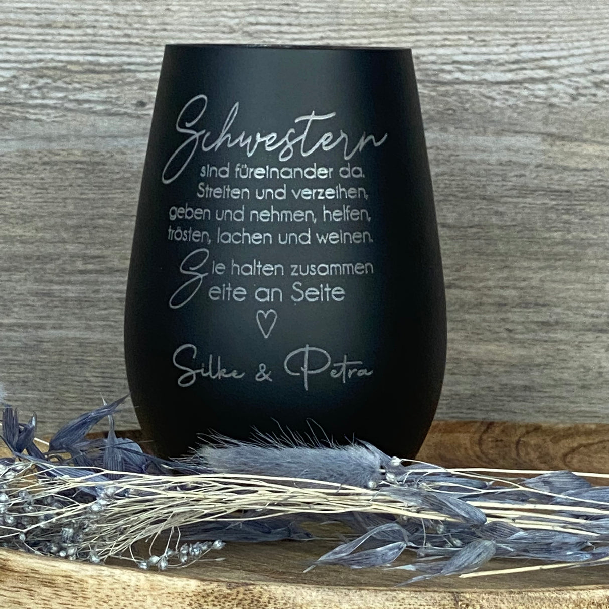 Deko Light - Schwestern sind füreinander da, personalisierbar