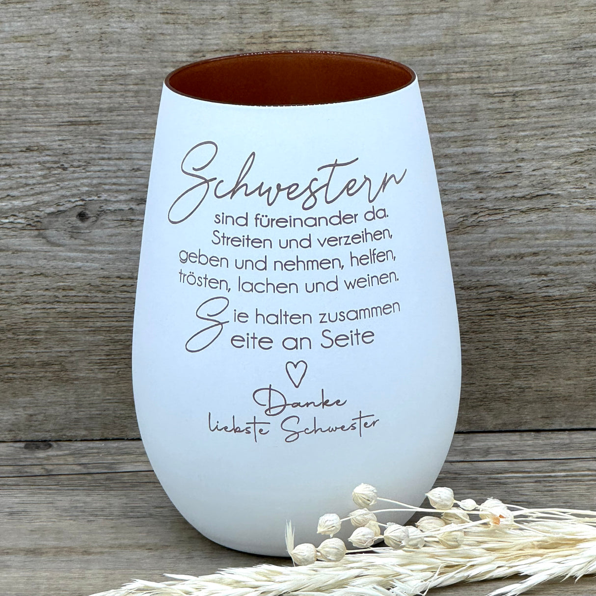 Deko Light - Schwestern sind füreinander da, personalisierbar