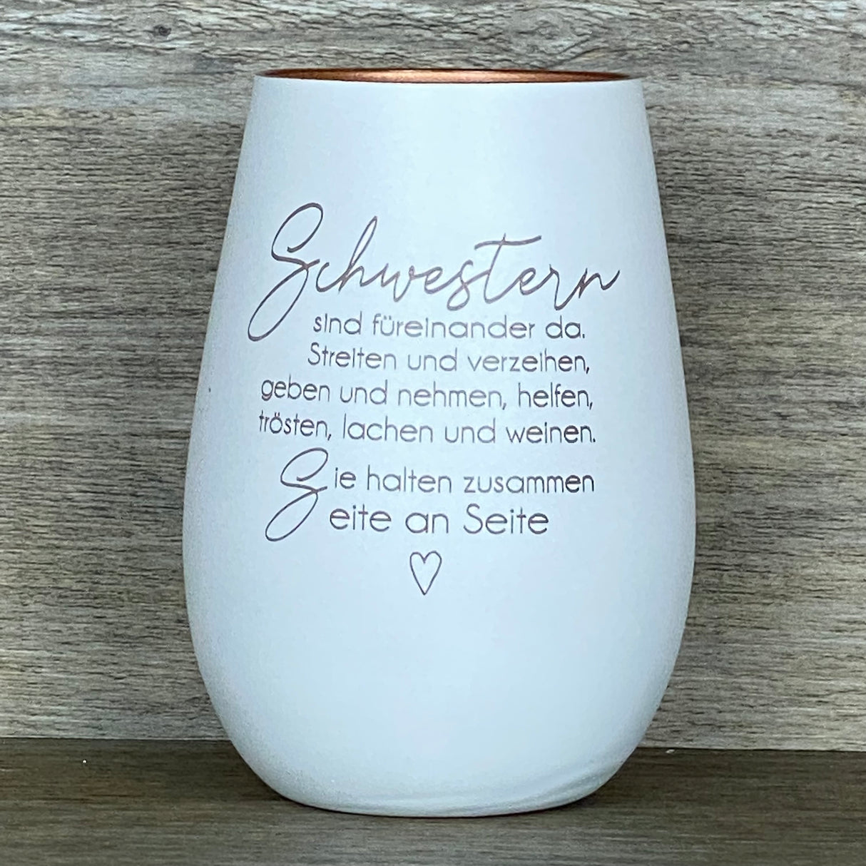 Deko Light - Schwestern sind füreinander da, personalisierbar