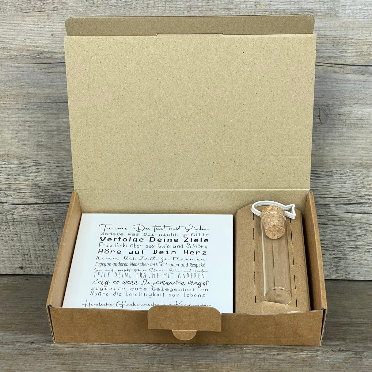 Geschenkset Kommunion, personalisiert