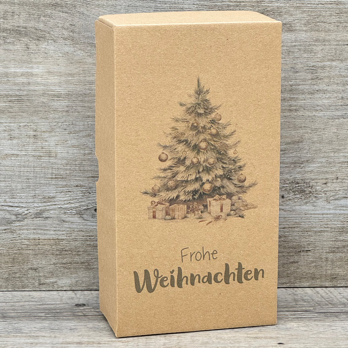 Geschenkverpackung Weihnachten 21 x 11 x 6cm, 5 Stück