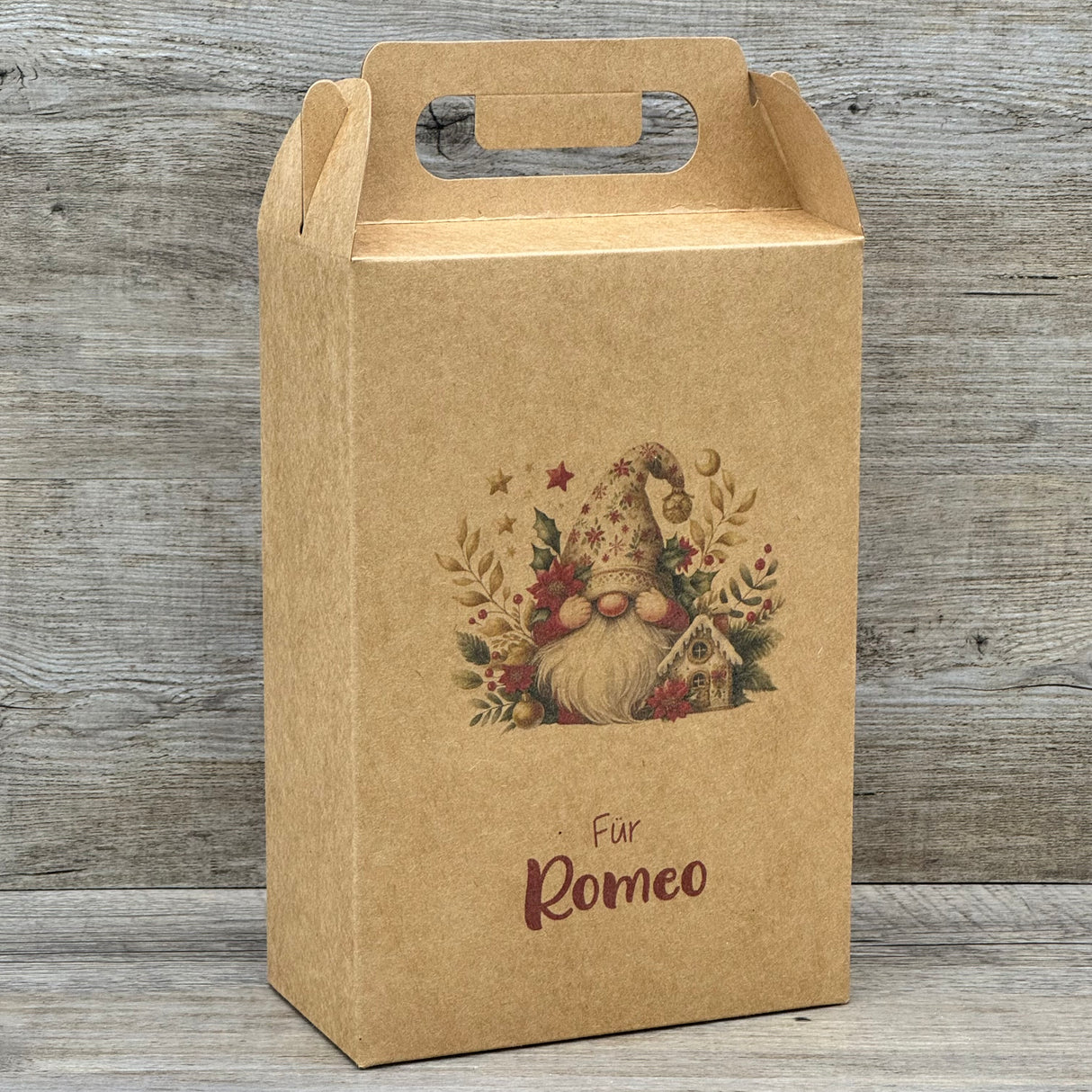 Giebelverpackung groß -  Weihnachten, personalisiert