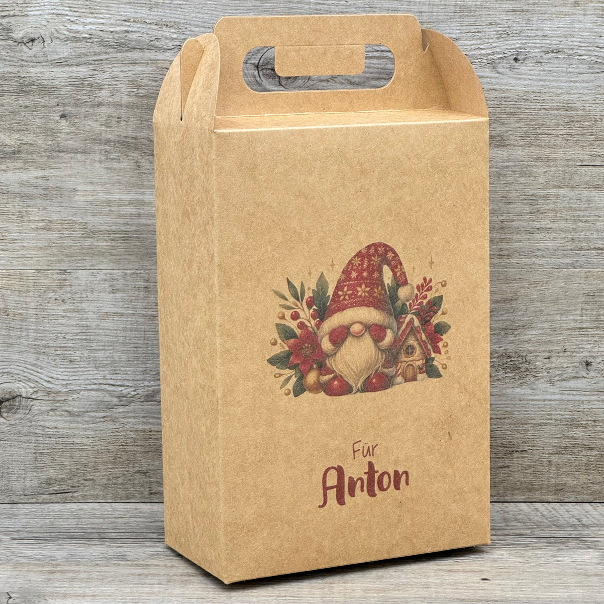 Giebelverpackung groß -  Weihnachten, personalisiert