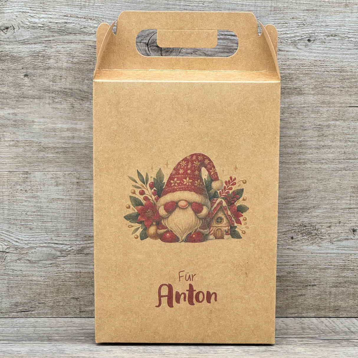 Giebelverpackung groß -  Weihnachten, personalisiert
