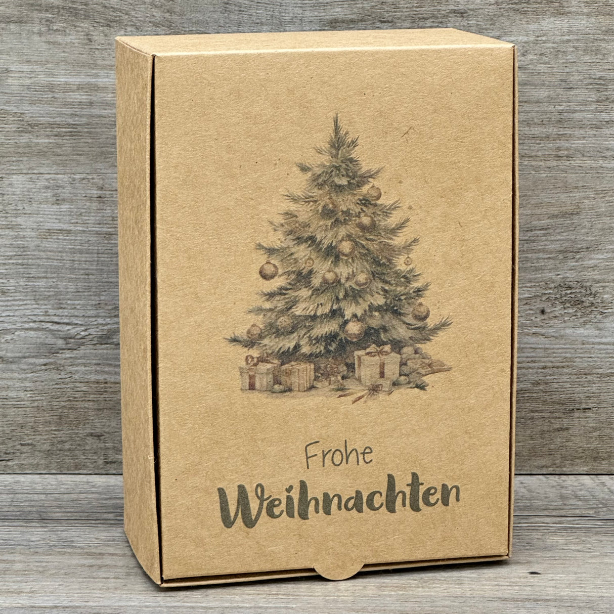 Geschenkverpackung Weihnachten 20 x 14 x 8cm, 5 Stück