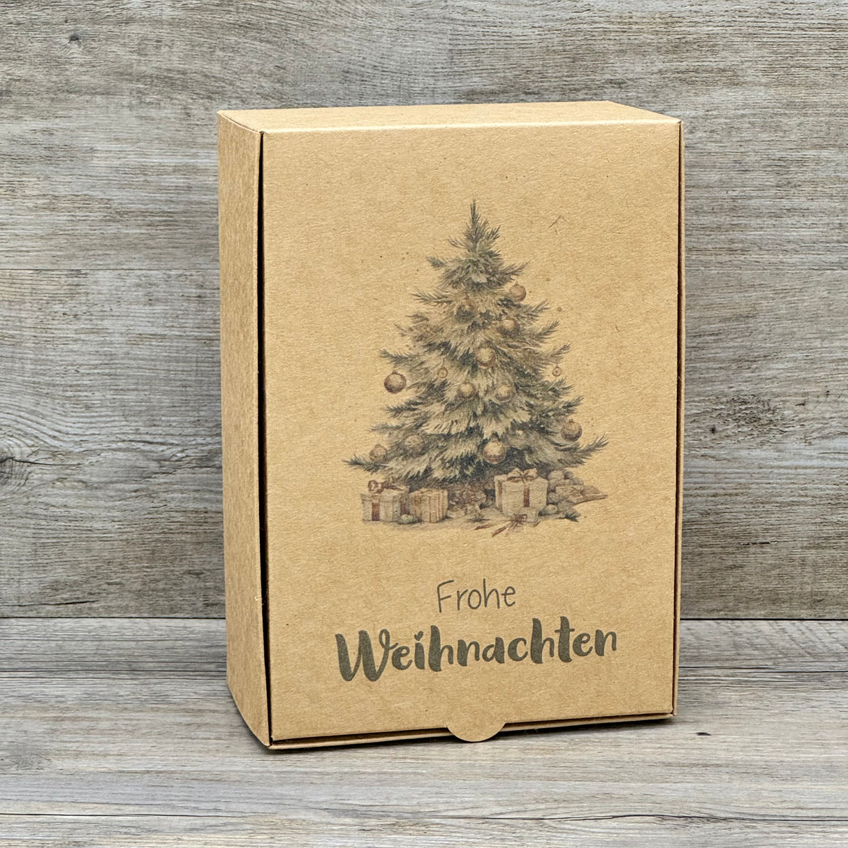 Geschenkverpackung Weihnachten 20 x 14 x 8cm, 5 Stück