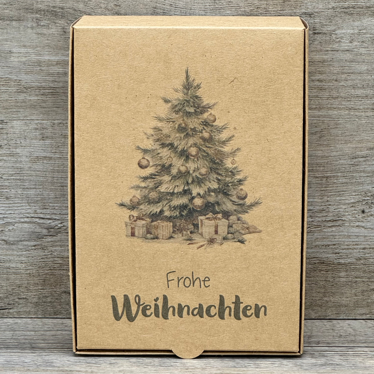 Geschenkverpackung Weihnachten 20 x 14 x 8cm, 5 Stück