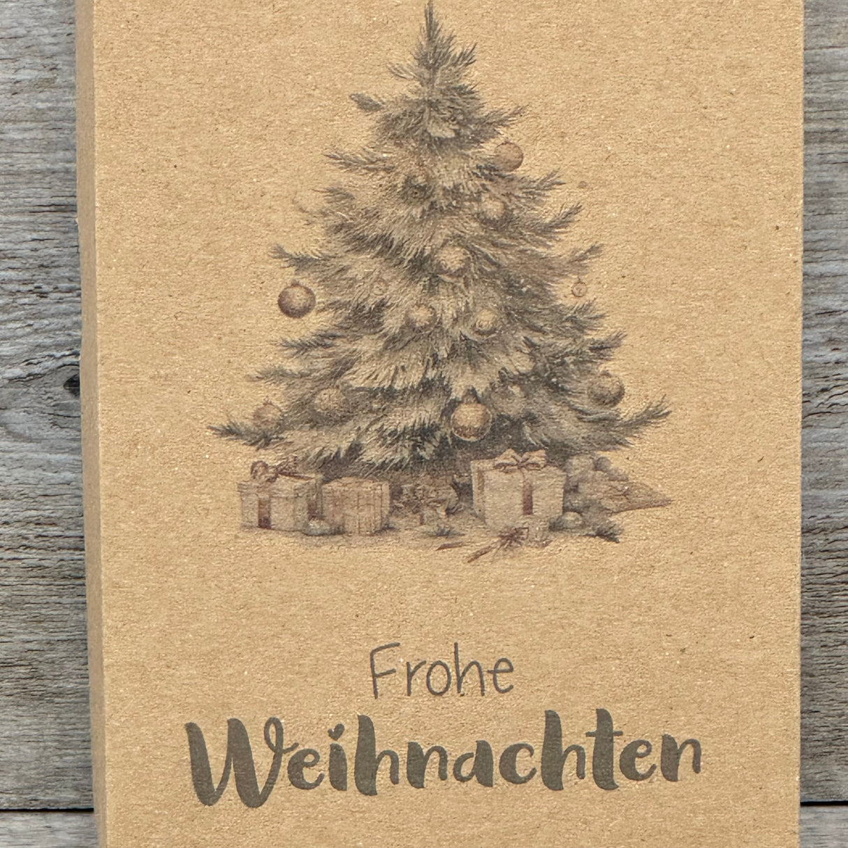 Geschenkverpackung Weihnachten 16 x 9 x 5cm, 5 Stück