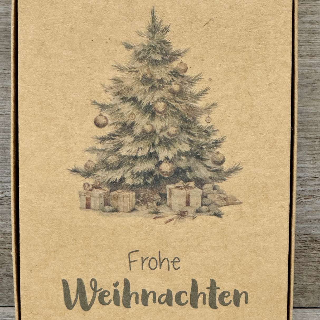 Geschenkverpackung Weihnachten 20 x 14 x 8cm, 5 Stück
