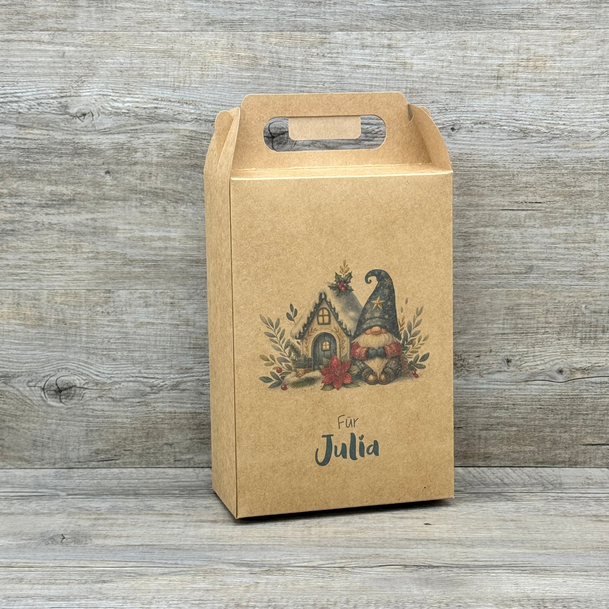 Giebelverpackung groß -  Weihnachten, personalisiert