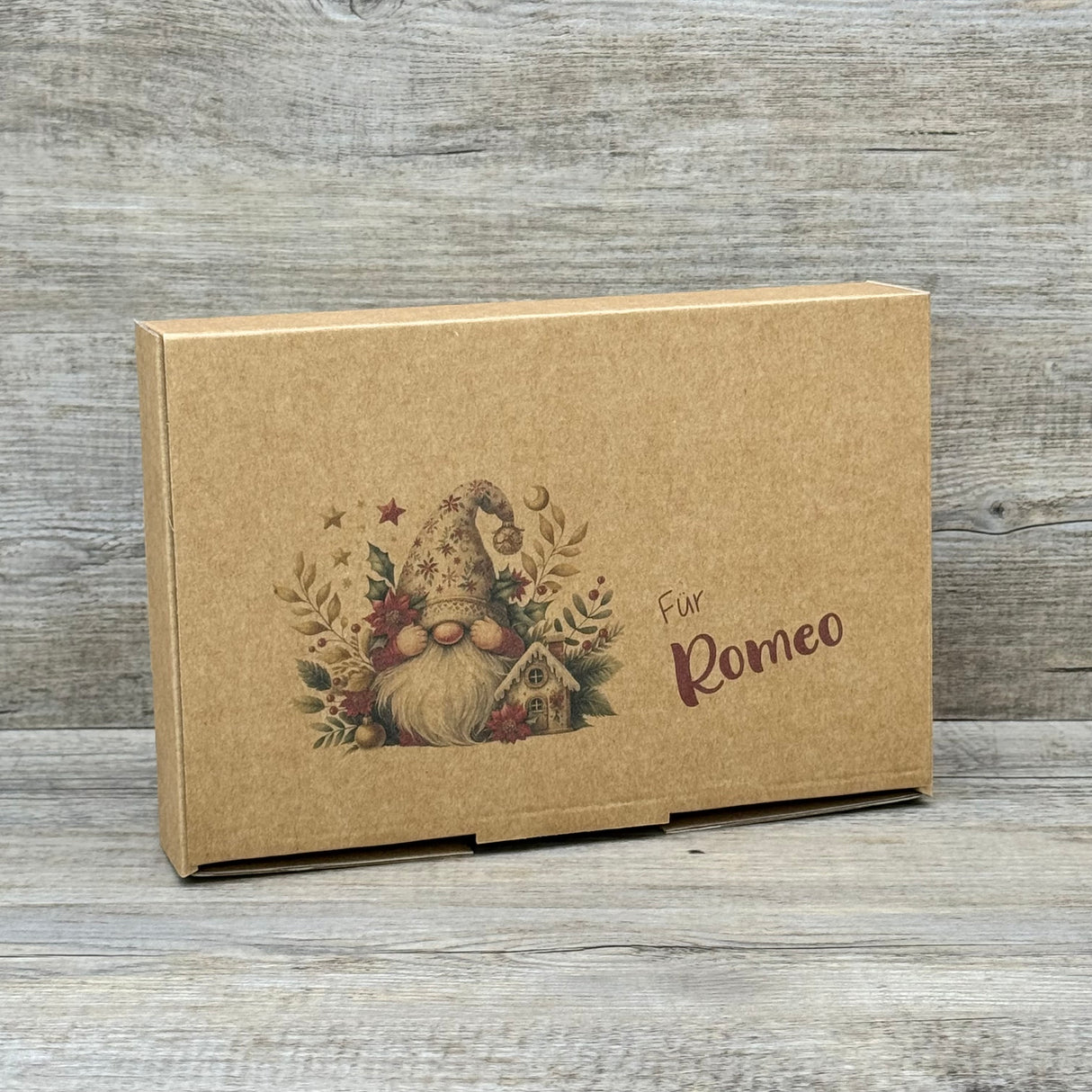 Geschenkverpackung Weihnachten 23 x 16 x 5cm, personalisiert