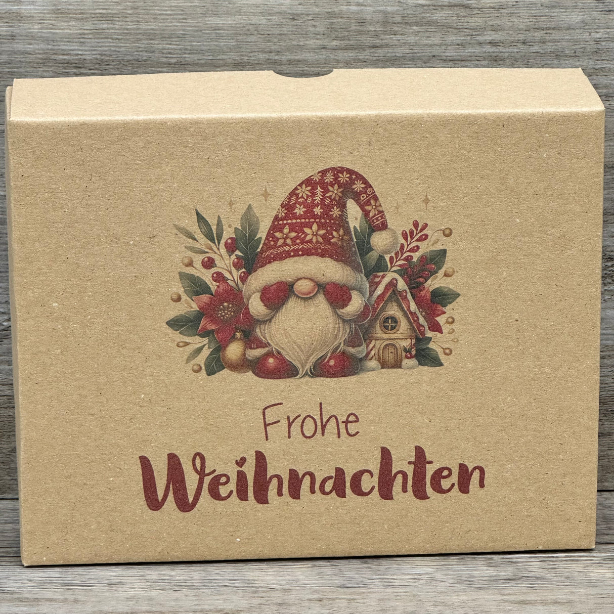 Geschenkverpackung Weihnachten 19 x 15 x 5cm, 5 Stück