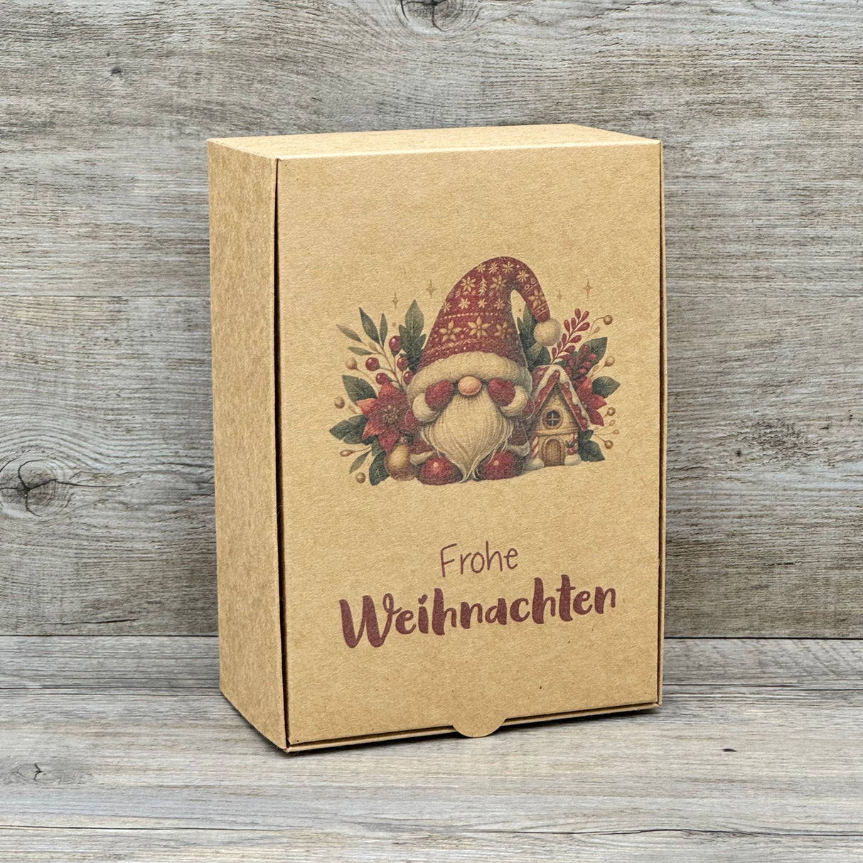 Geschenkverpackung Weihnachten 20 x 14 x 8cm, 5 Stück