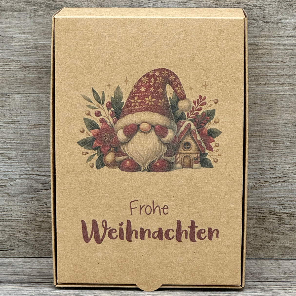 Geschenkverpackung Weihnachten 20 x 14 x 8cm, 5 Stück