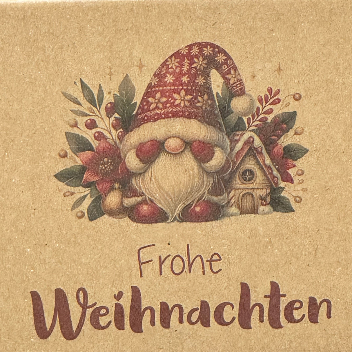 Geschenkverpackung Weihnachten 16 x 9 x 5cm, 5 Stück