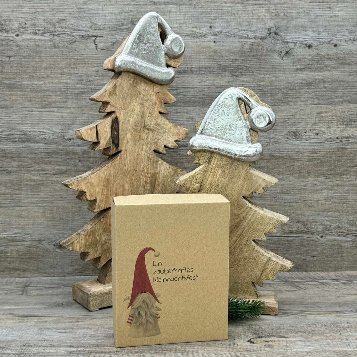 Geschenkverpackung Weihnachten 19 x 15 x 5cm, 5 Stück