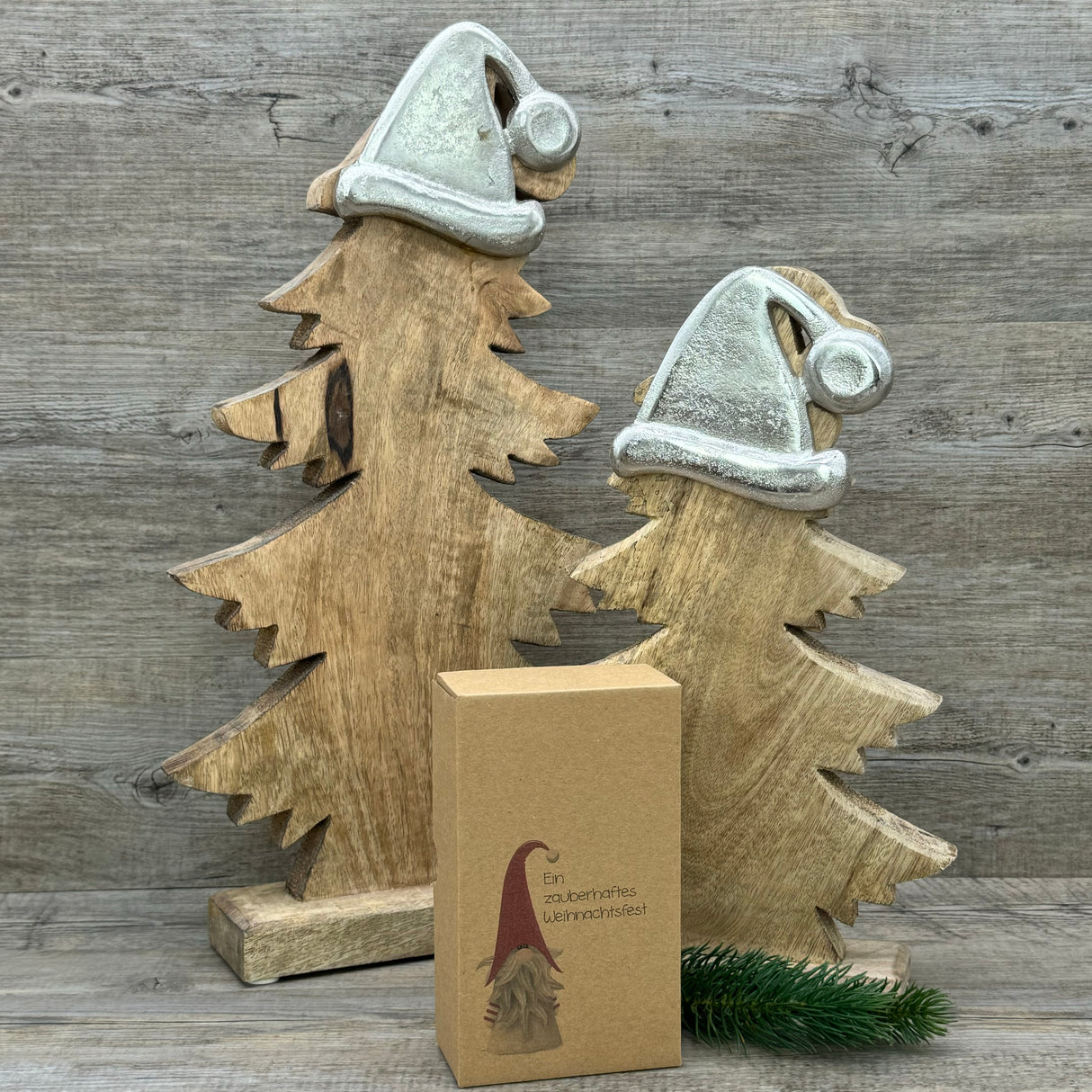 Geschenkverpackung Weihnachten 16 x 9 x 5cm, 5 Stück