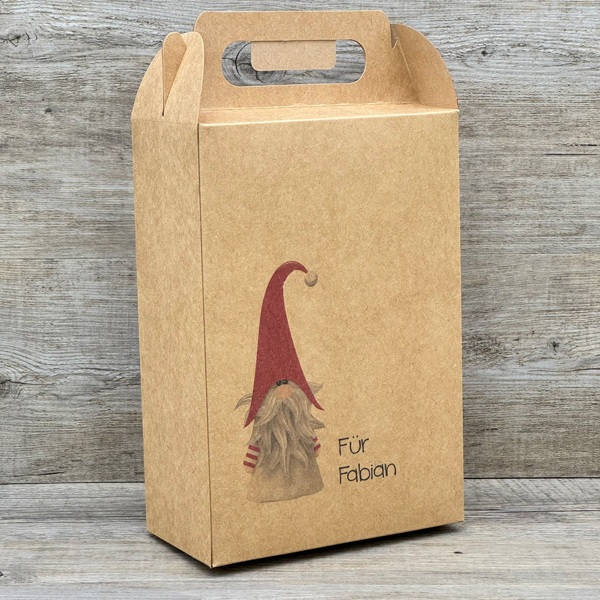 Giebelverpackung groß -  Weihnachten, personalisiert