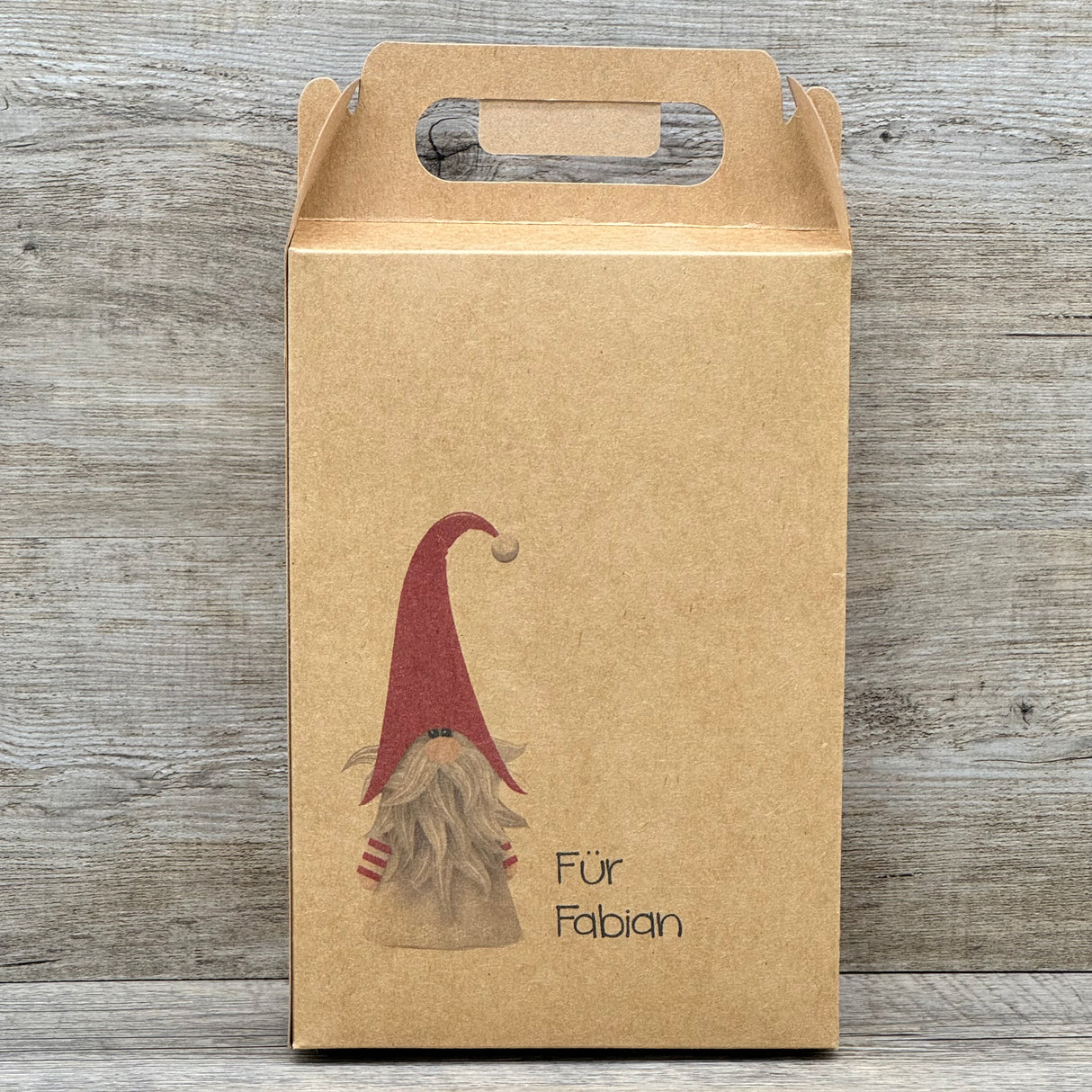 Giebelverpackung groß -  Weihnachten, personalisiert