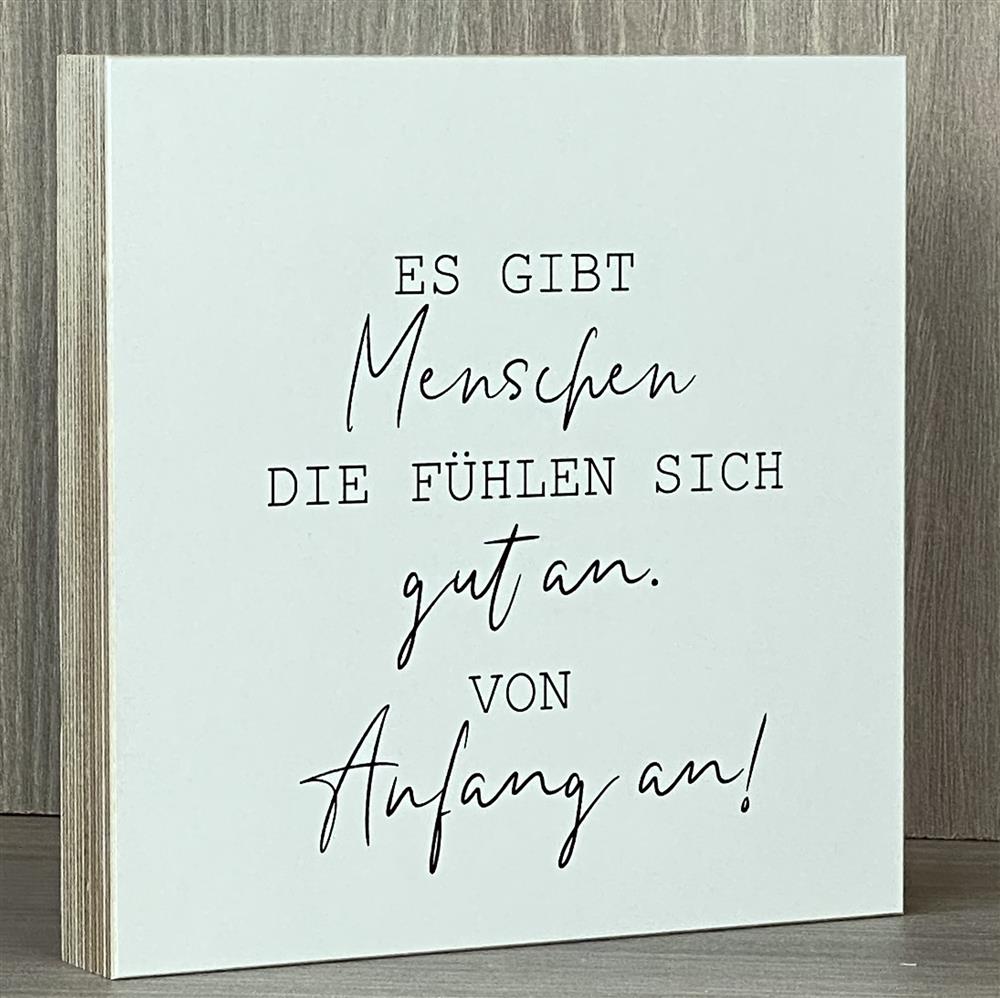 Wooden Block - Es gibt Menschen
